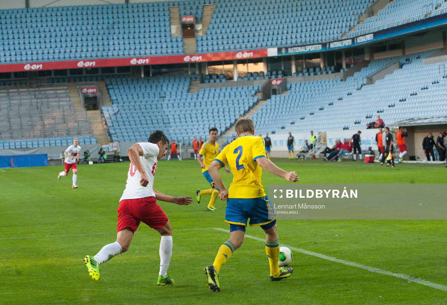 Ingen publiksuccé på Swedbank arena