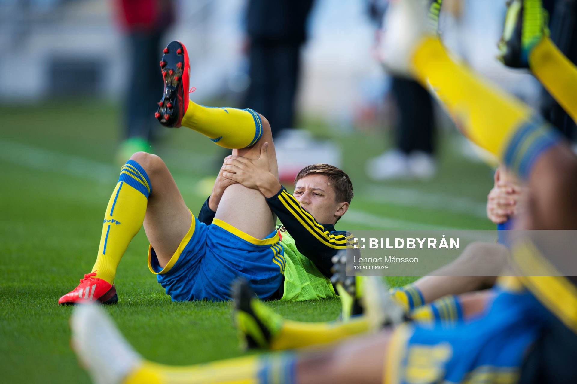 Simon Thern, Sverige, uppvärmning