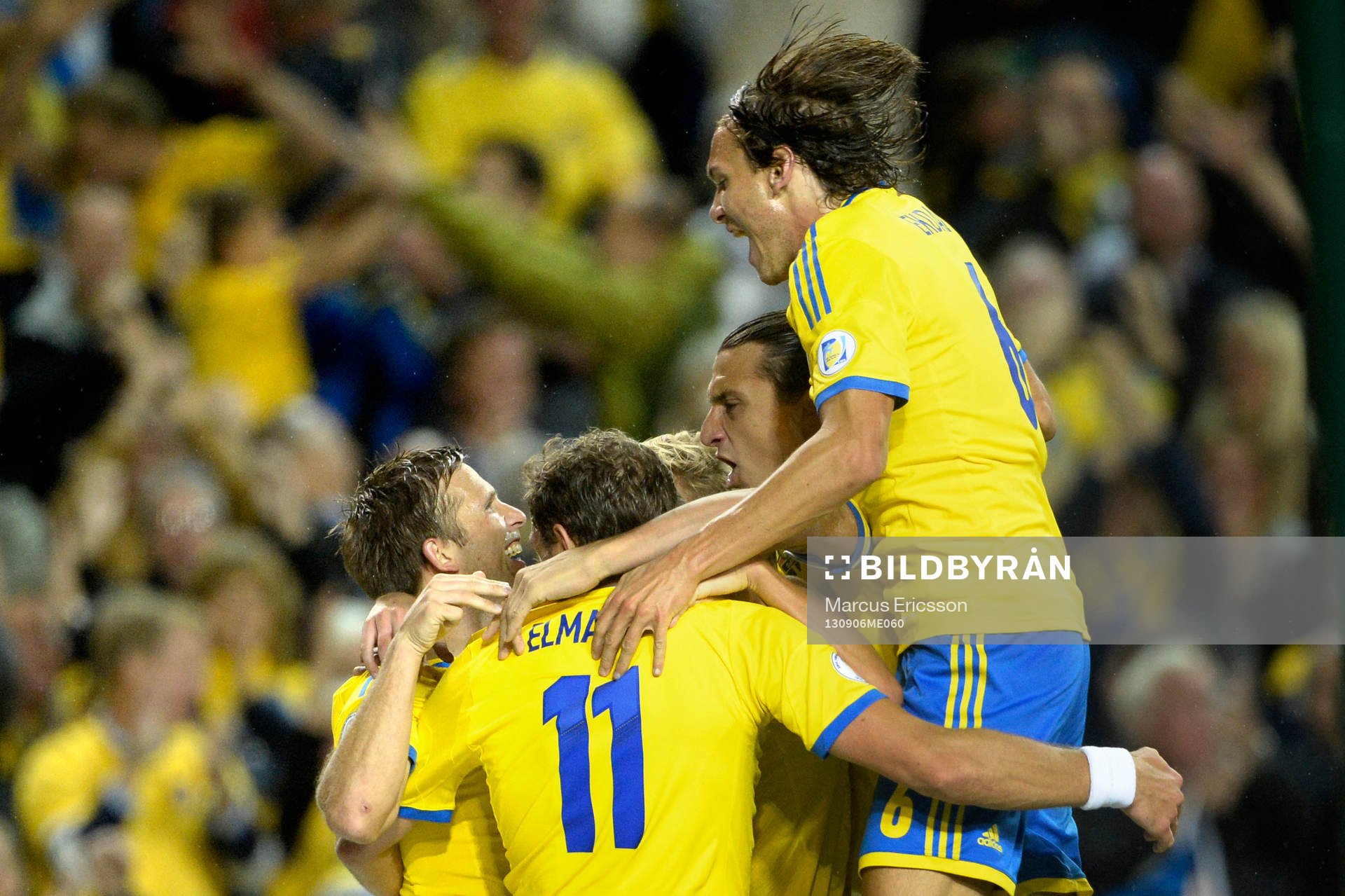 Sverige jublar