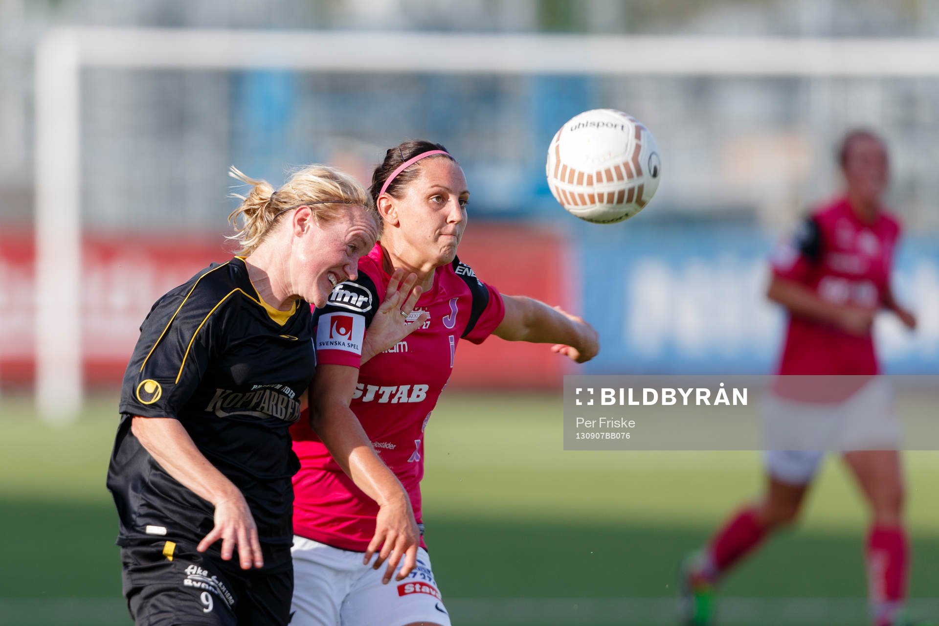 Kopparberg Göteborgs Marie Hammarström och Jitex Rebecca