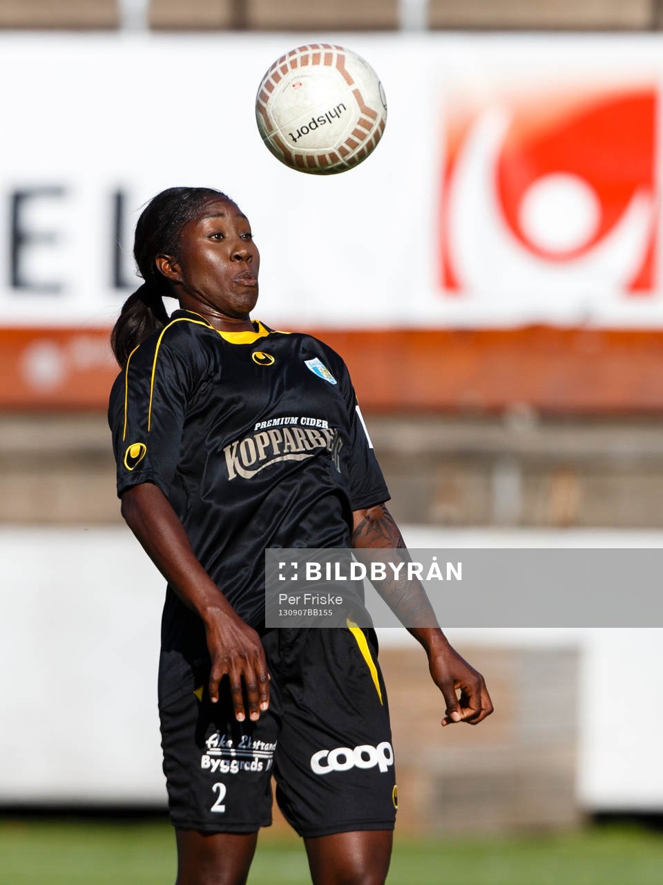 Kopparberg Göteborgs Anita Asante med bollen