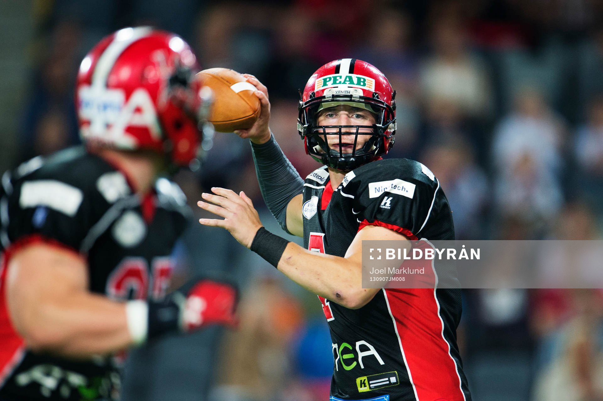 Carlstads quarterback Anders Hermodsson