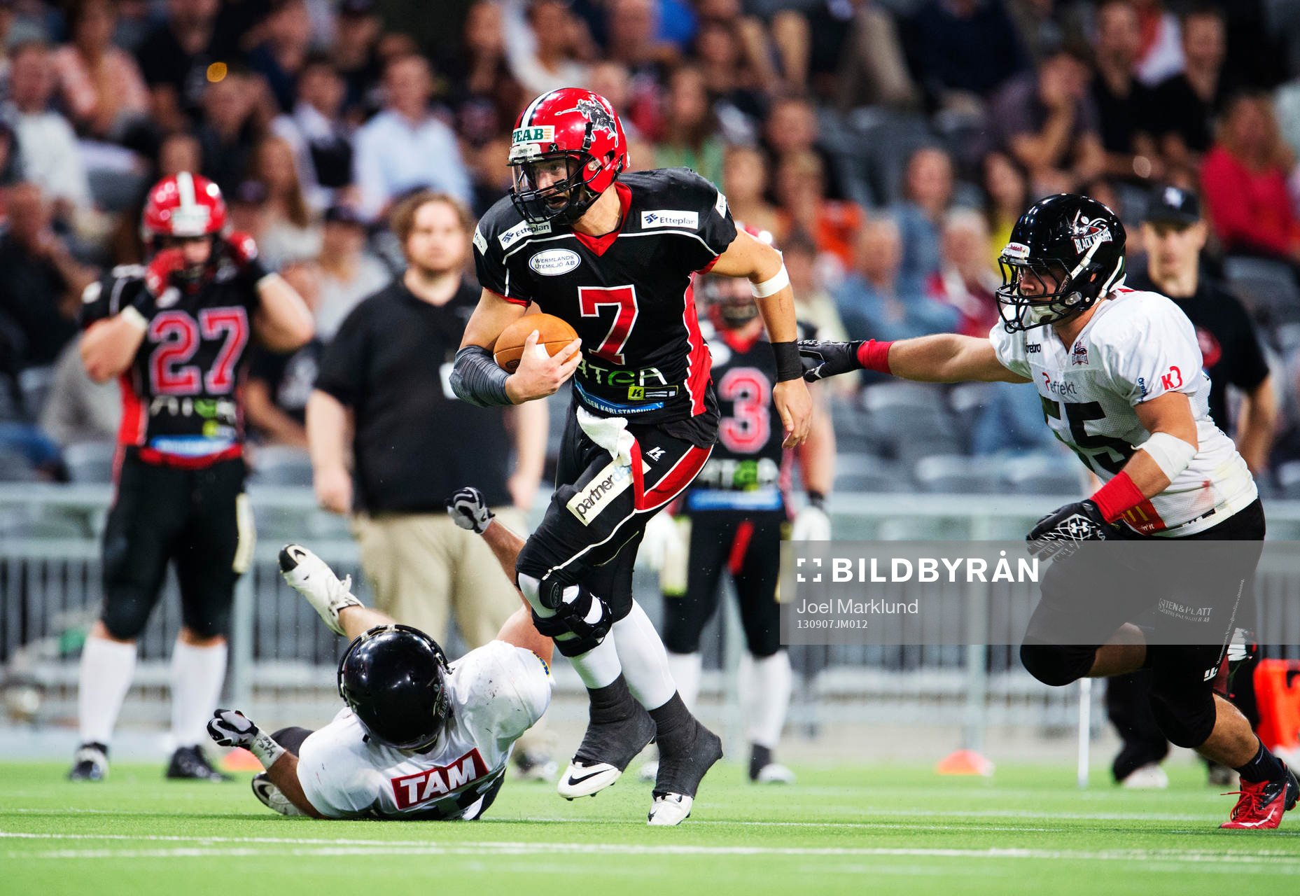 Carlstads quarterback Anders Hermodsson