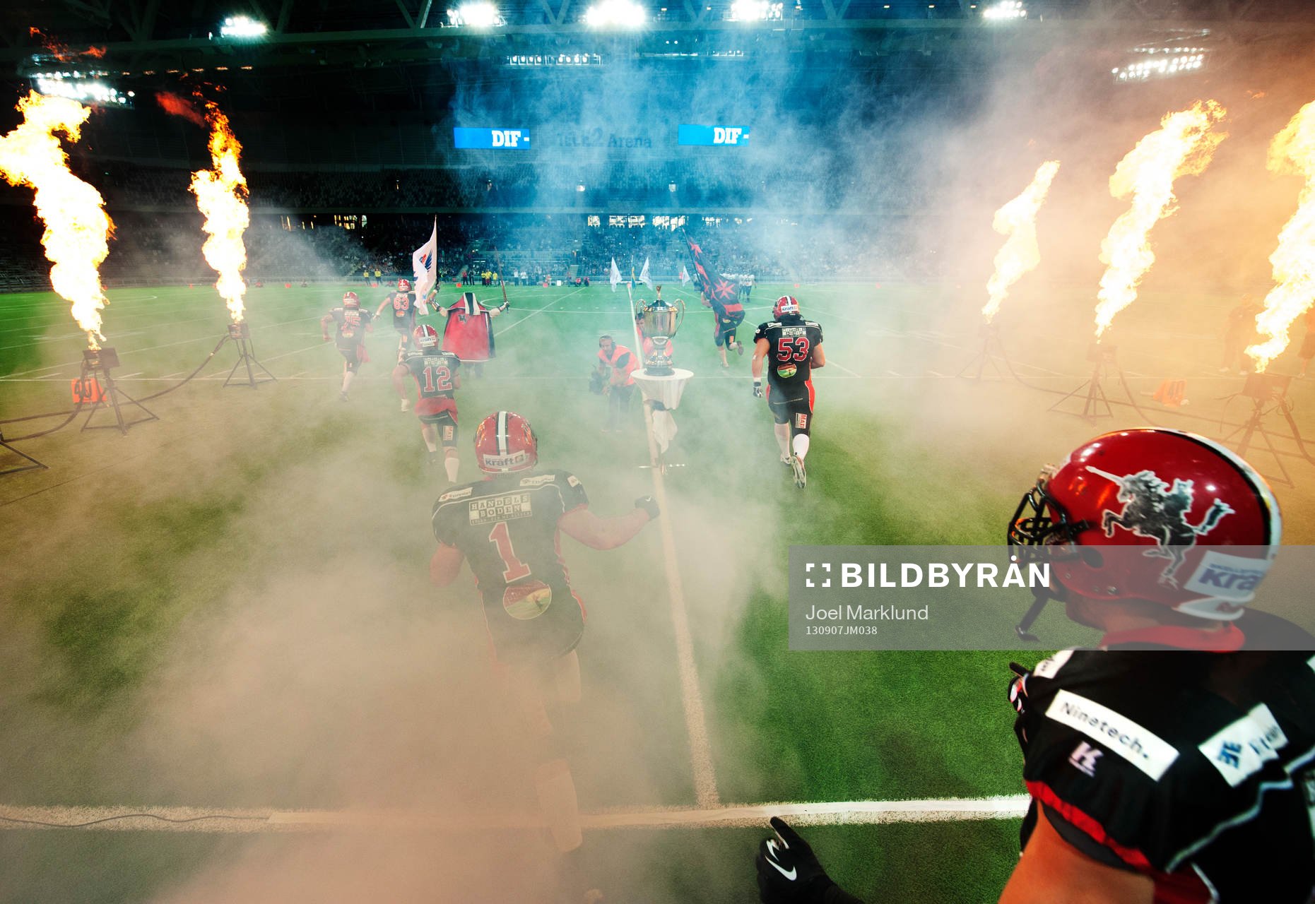 Carlstads spelare springer in till SM-finalen i amerikansk