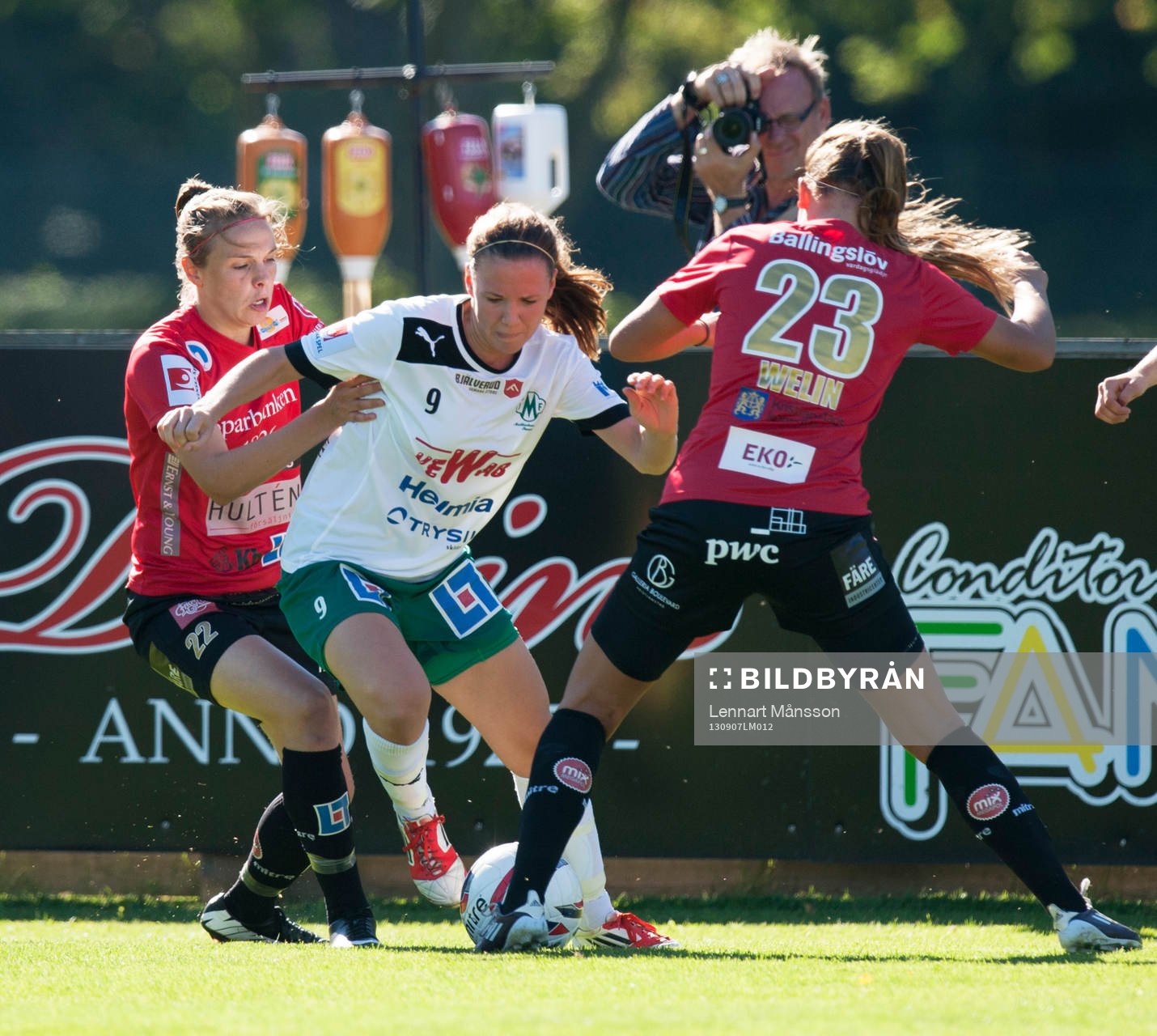 Emmie Johansson, Mallbacken och Olivia Welin, Kristianstad