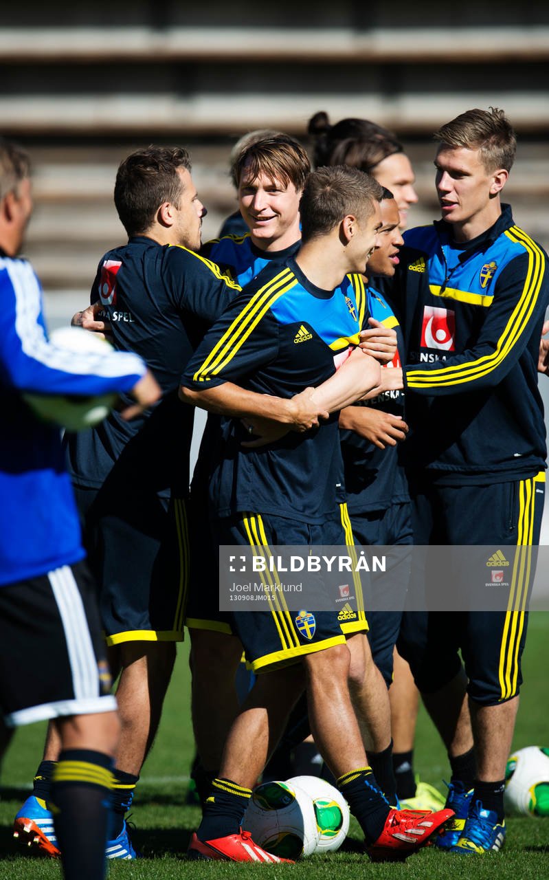 Tobias Hysén, Kim Källström, Alexander Kacaniklic,