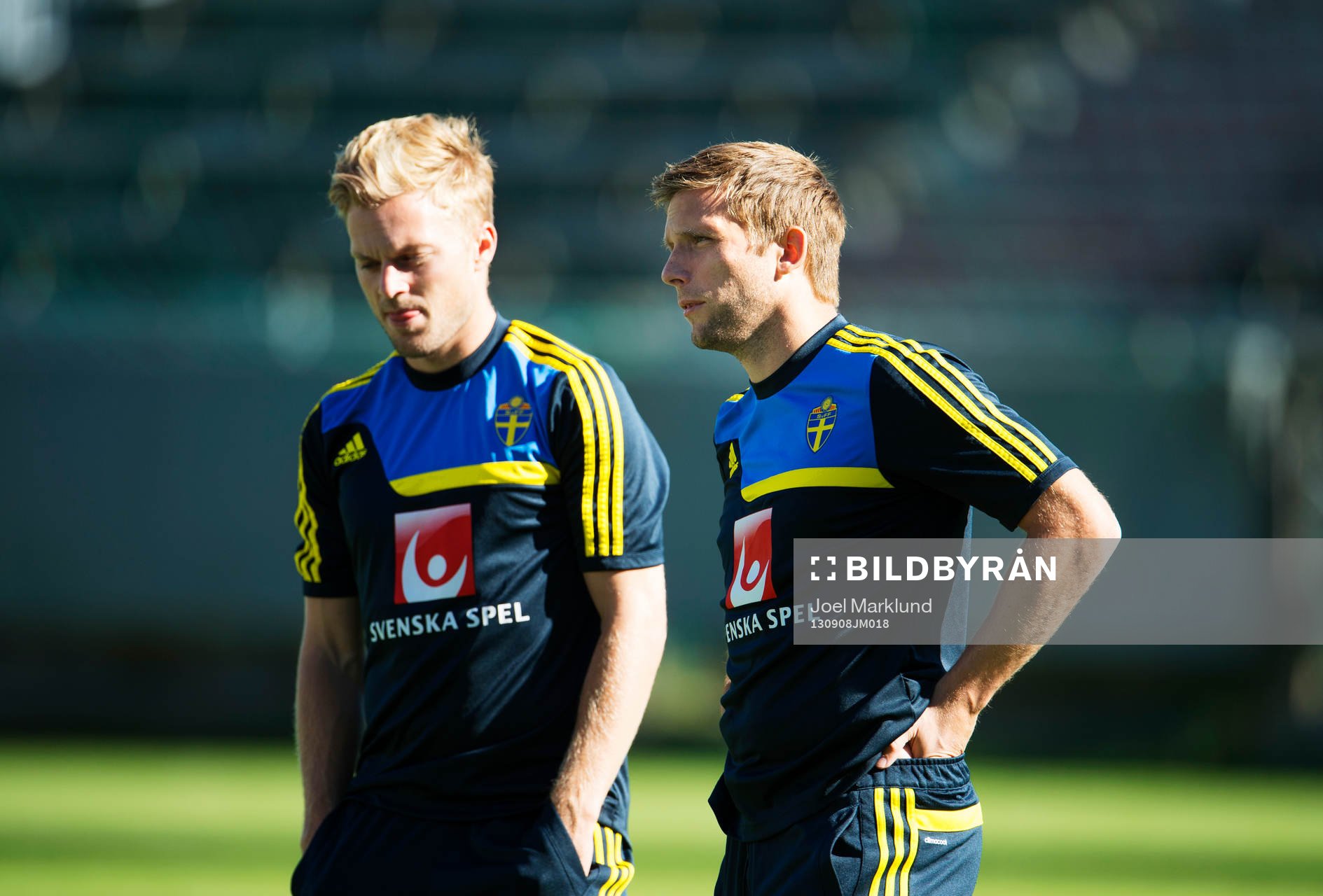 Sebastian Larsson och Anders Svensson