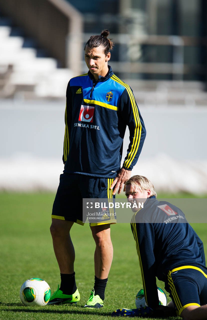 Zlatan Ibrahimovic och Ola Toivonen