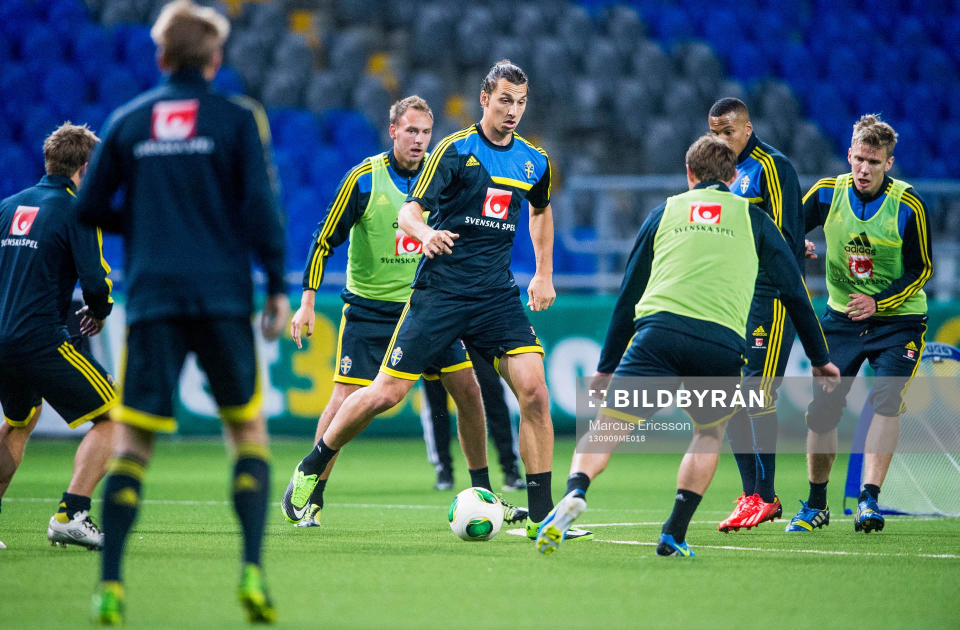 Sveriges Zlatan Ibrahimovic