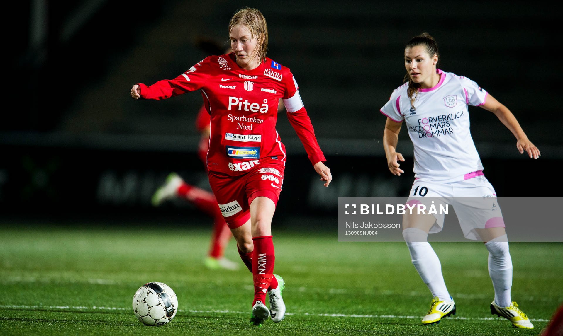 Piteås Sofie Persson och LdB Malmös Ramona Bachmann