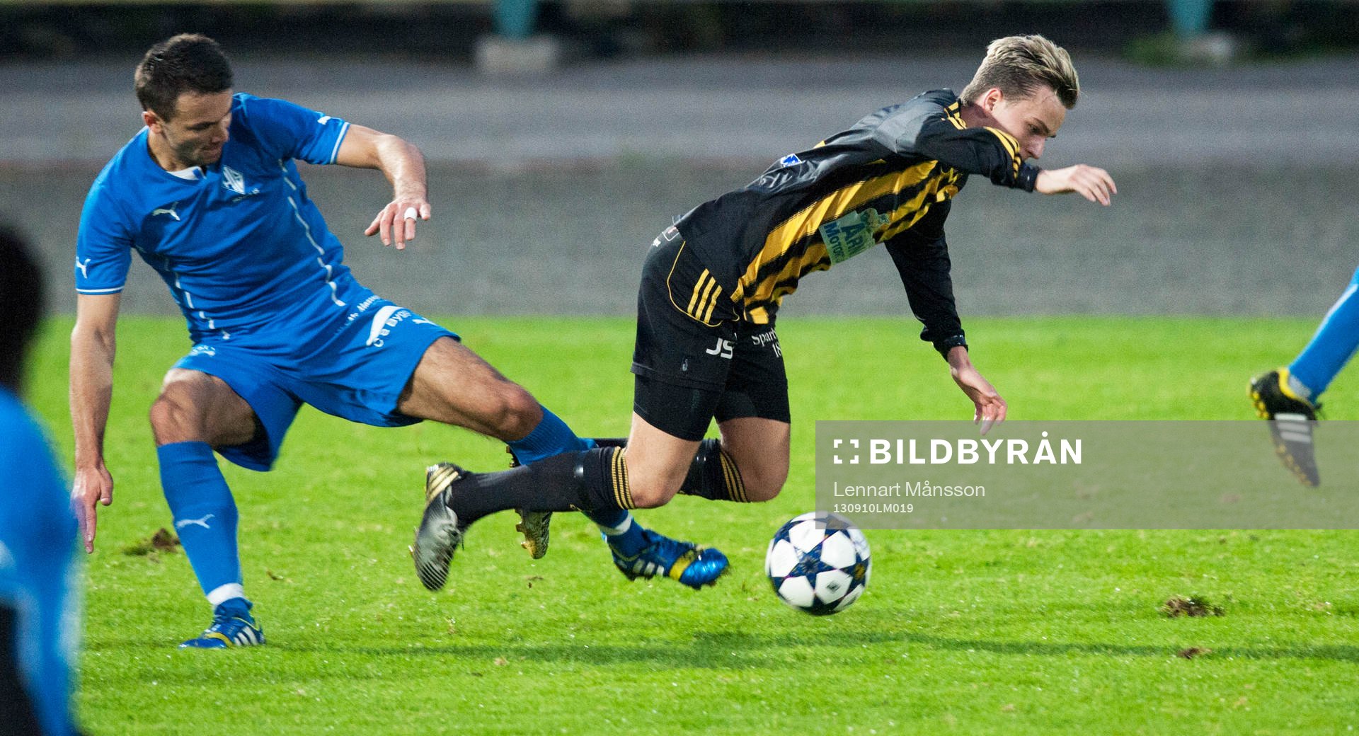 Krokning, Danny Gunnarsson, IFK Hässleholm, fälls