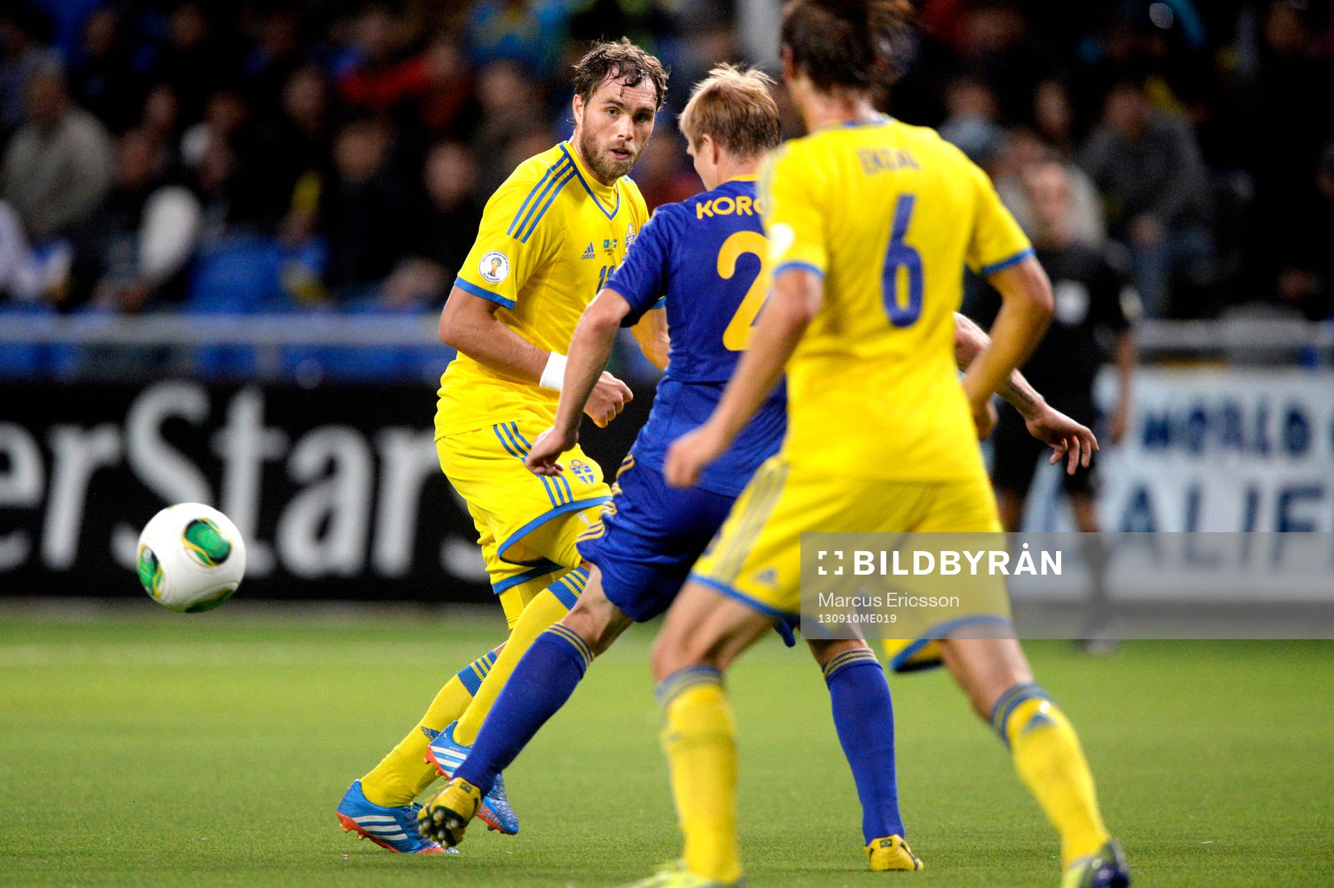 Sveriges  Johan Elmander
