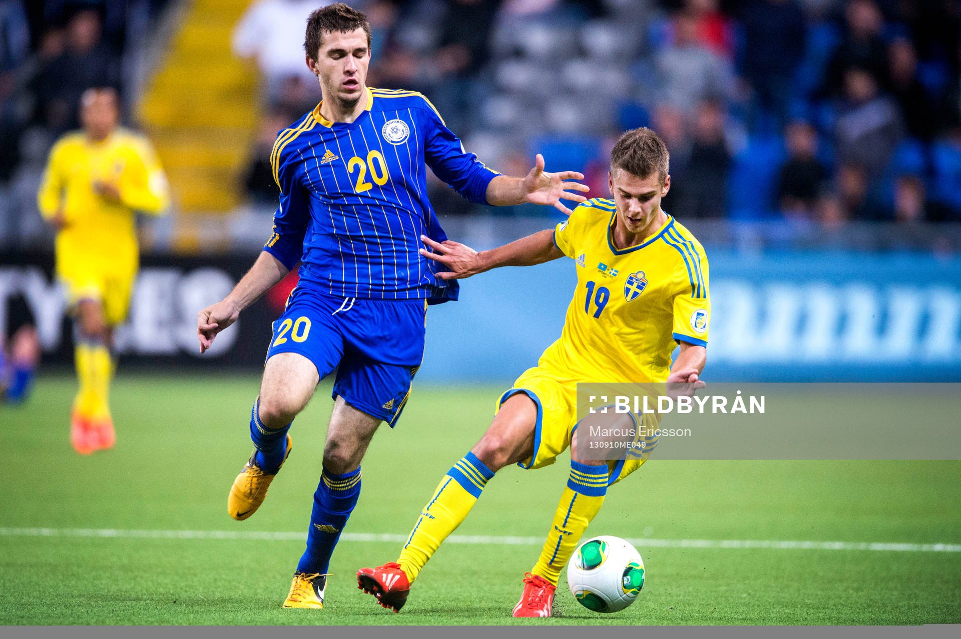 Kazakstans Sergey Khizhnichenko och Sveriges Alexander