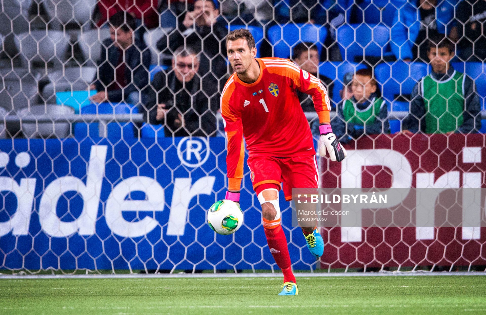 Sveriges målvakt Andreas Isaksson