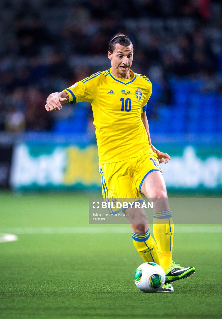 Sveriges Zlatan Ibrahimovic
