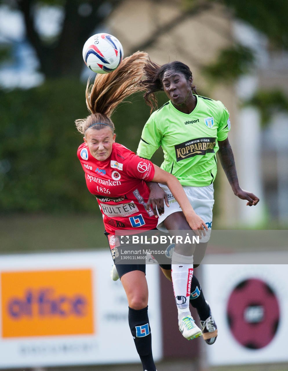 Olivia Welin, Kristianstad och Anita Asante, Göteborg