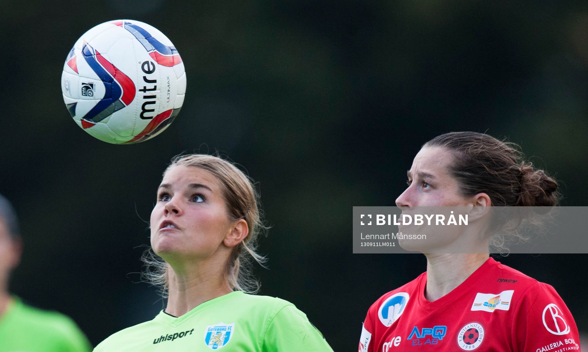 Andrine Hegerberg, Göteborg och Johanna Rasmussen,