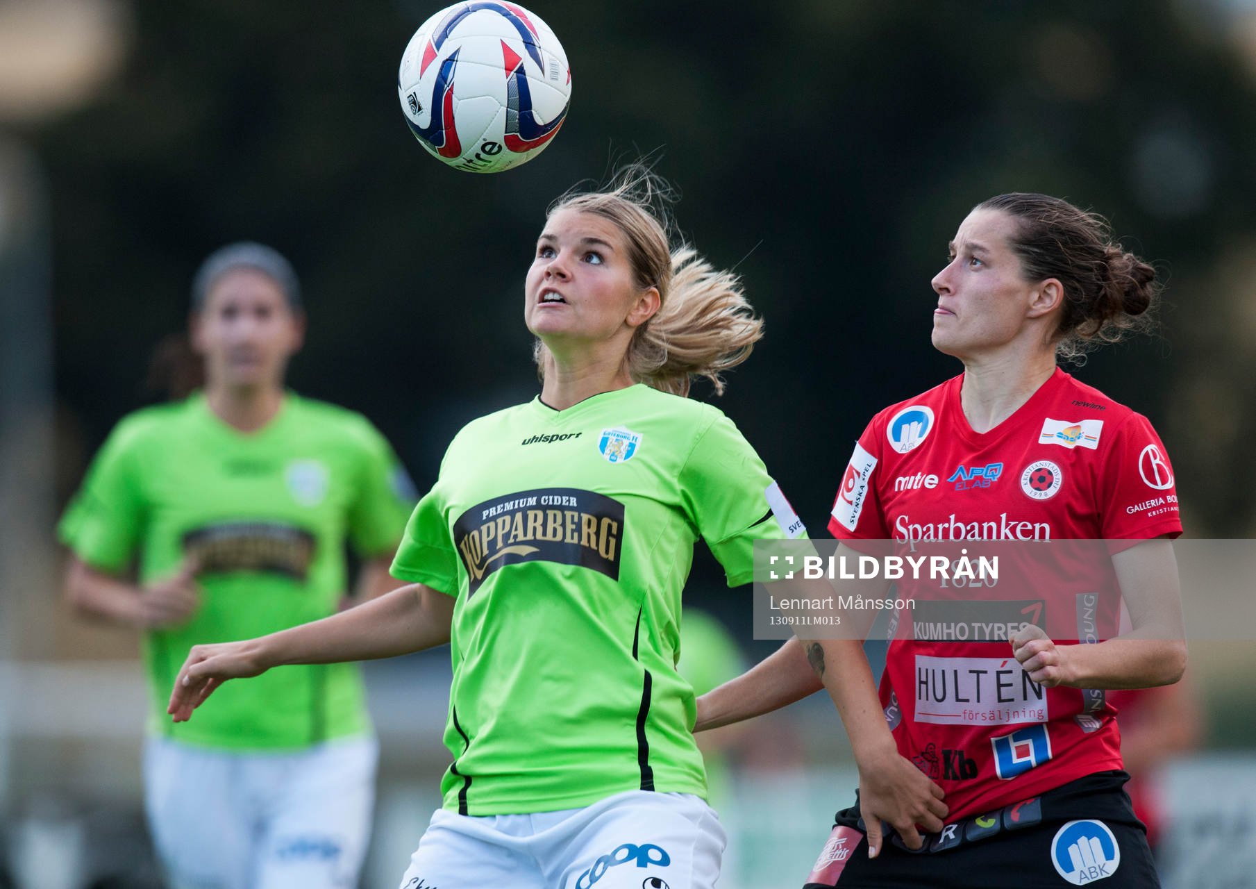 Andrine Hegerberg, Göteborg och Johanna Rasmussen,