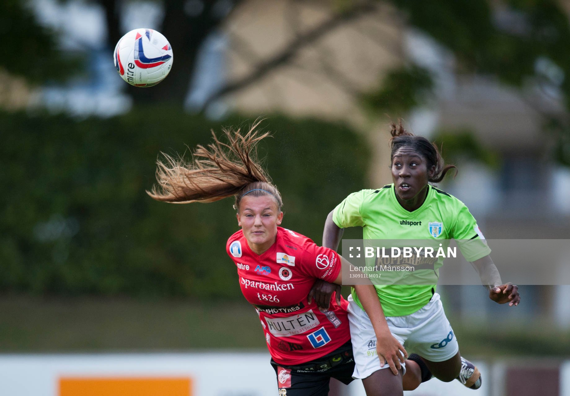 Anita Asante, Göteborg, och Olivia Welin, Kristianstad i