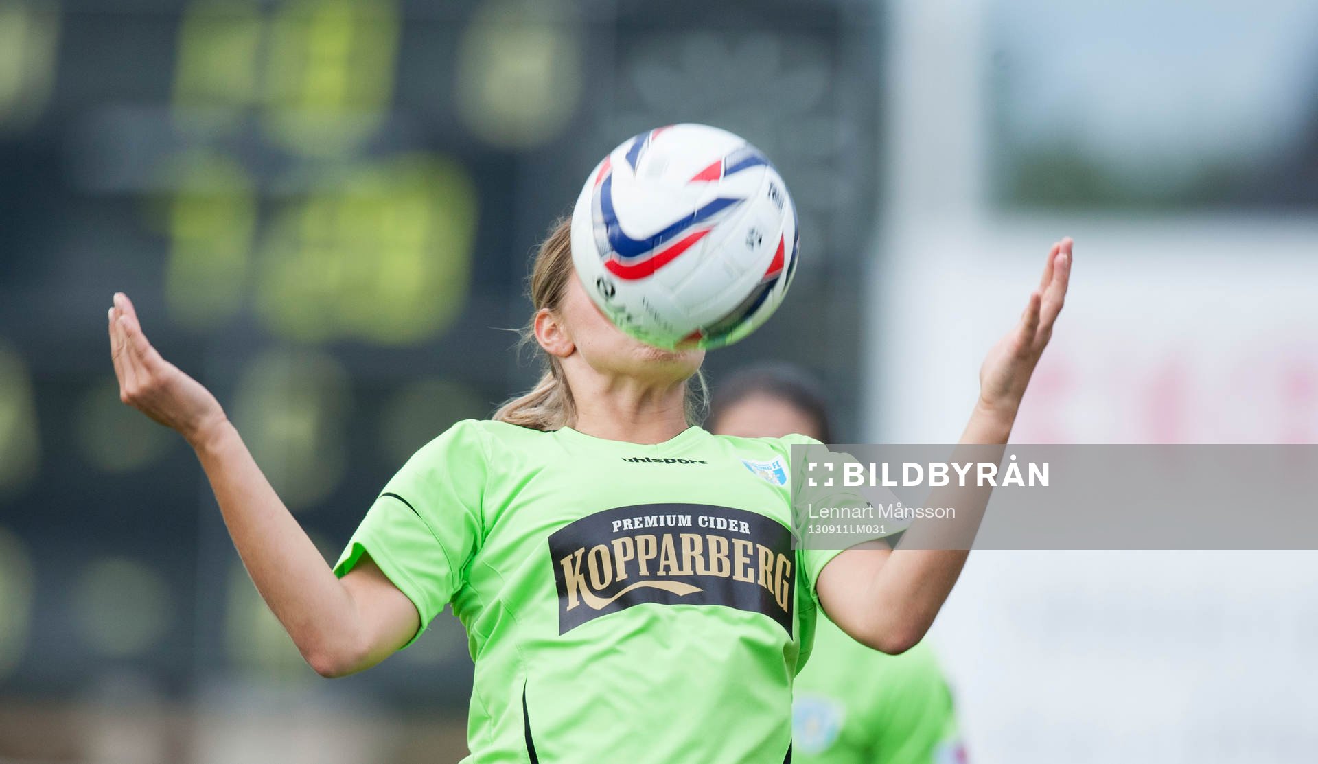 Andrine Hegerberg, Göteborg, nedtagning på bröstet