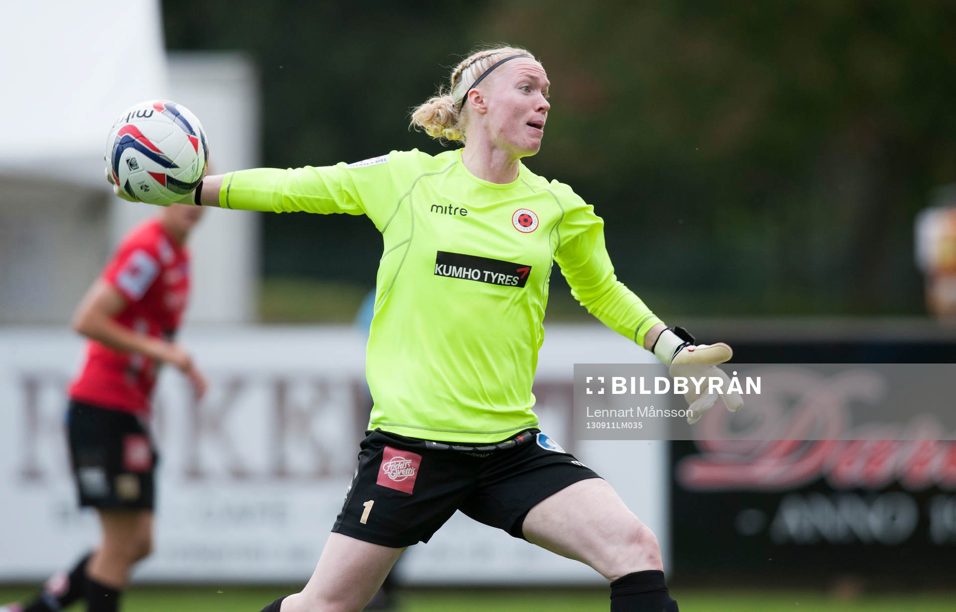 Inkast, utkast, Hedvig Lindahl, målvakt, Kristianstad