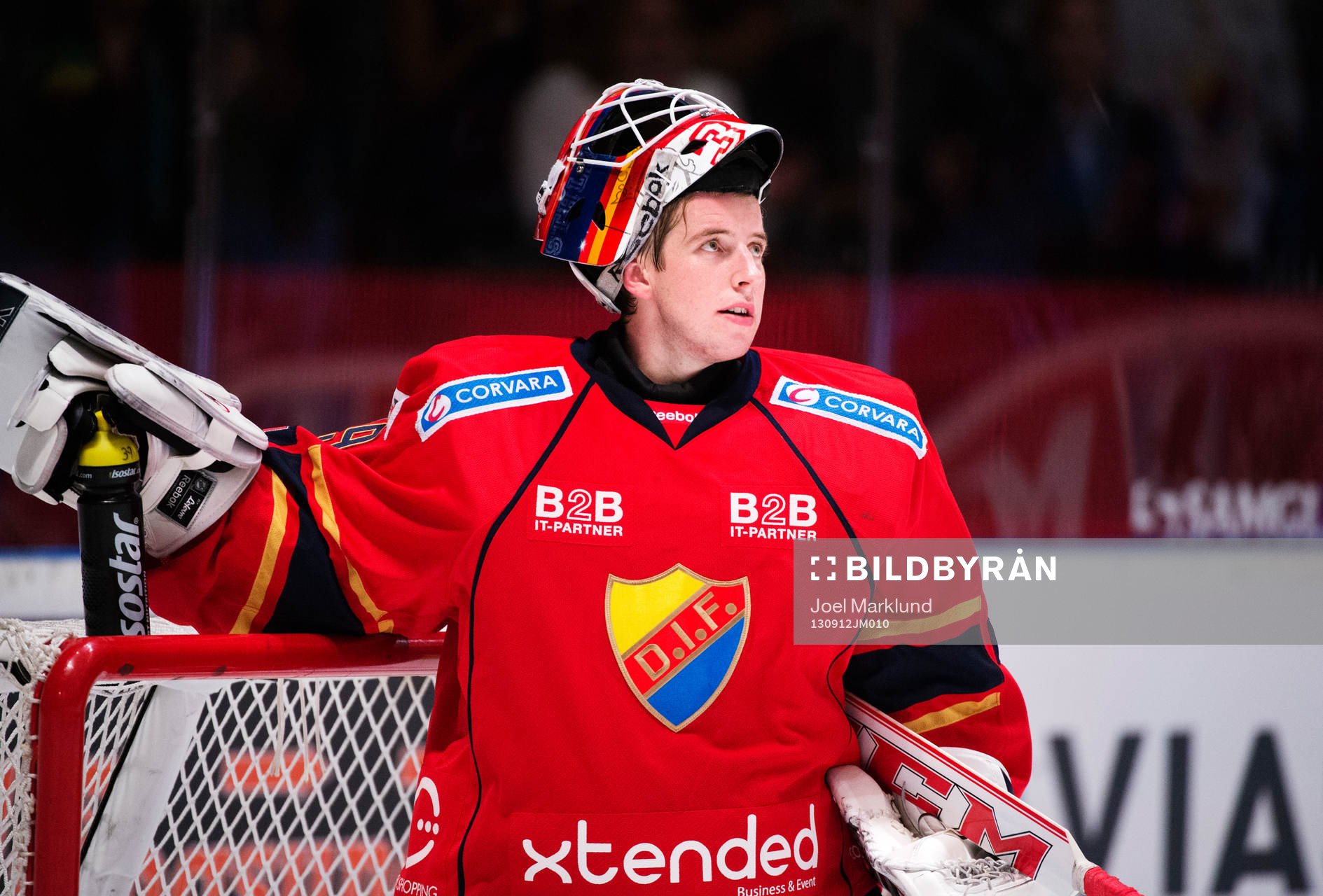 Djurgårdens målvakt Adam Reideborn