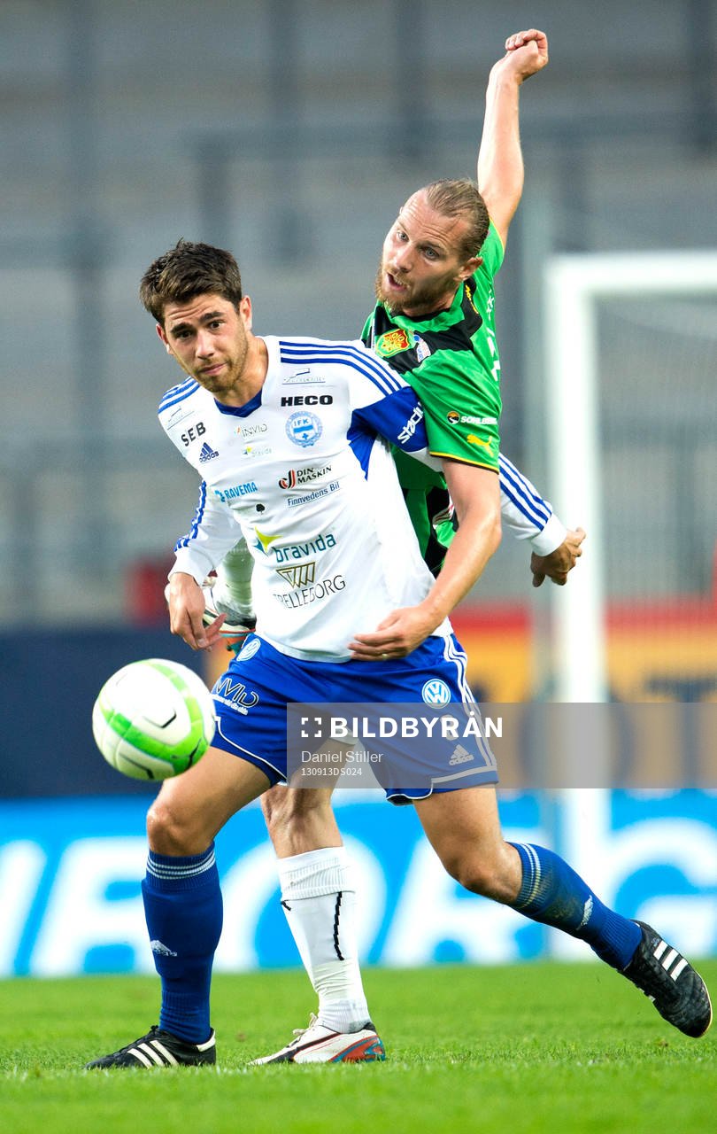 Värnamos Carlos Gaete Moggia och Gais Richard Spong