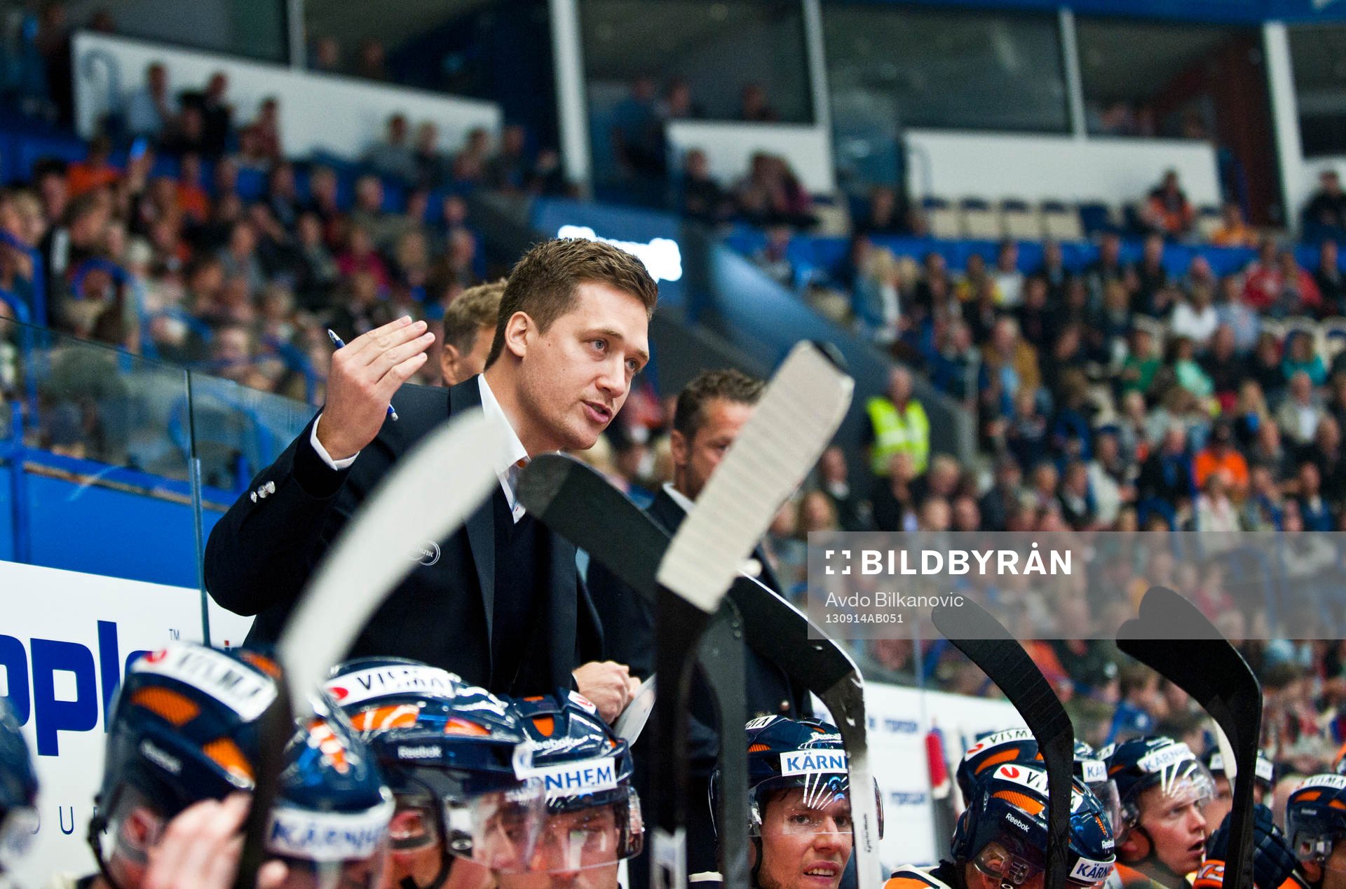 s tränare Sam Hallam