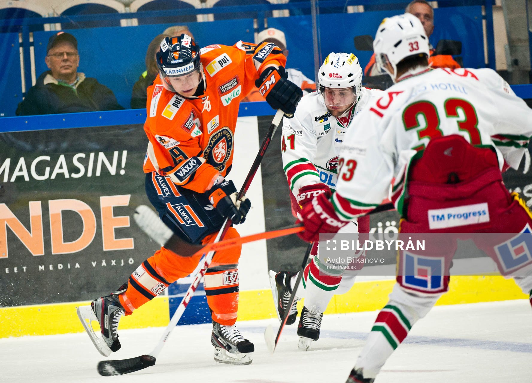 Växjös Ryan Lasch och Modos Oscar Hedman och Gustav