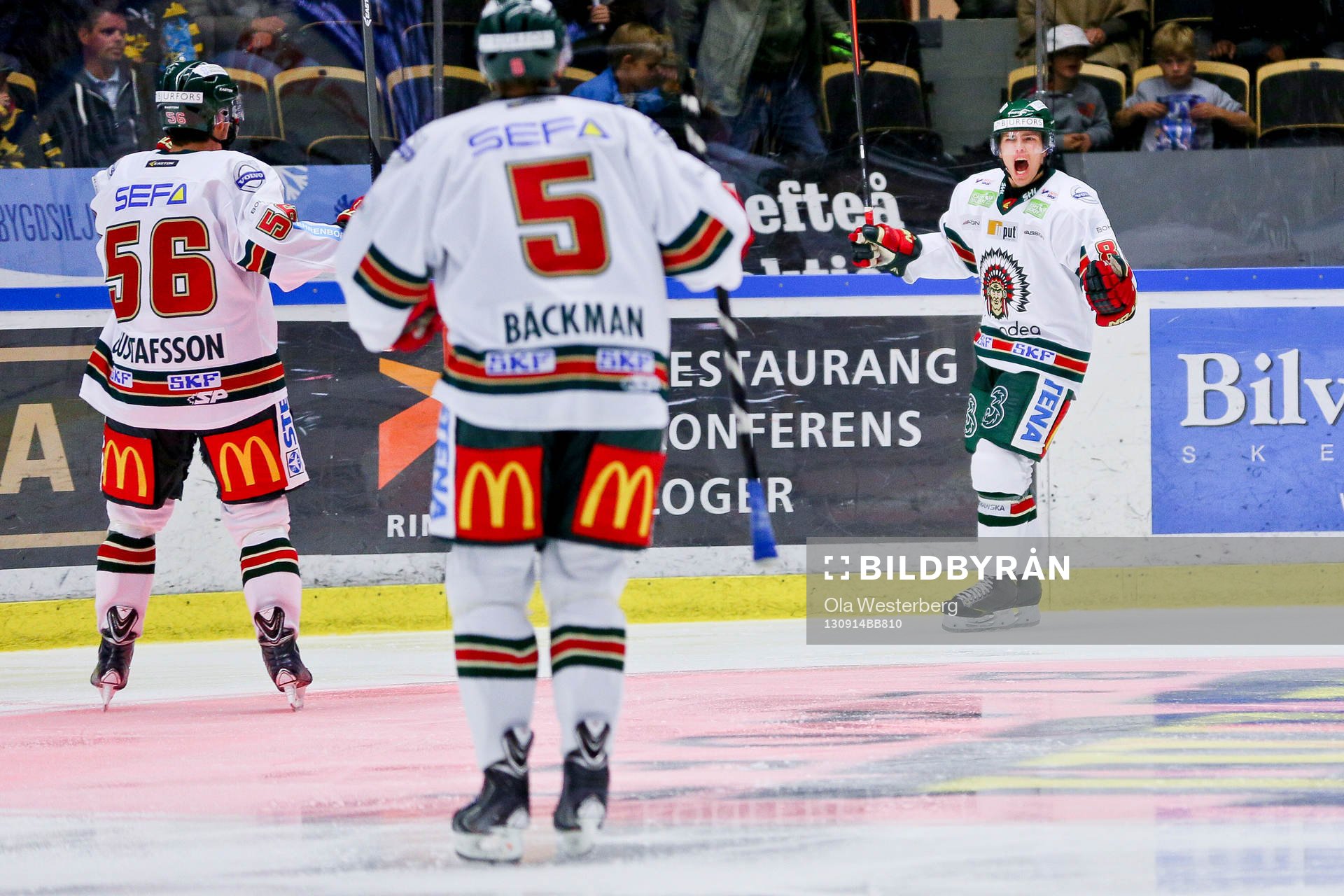 Frölundas Andreas Johnsson jublar