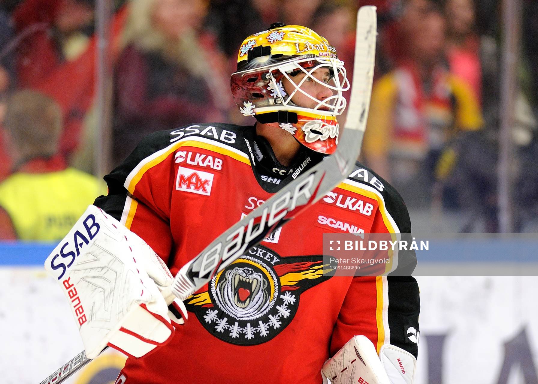 Luleås målvakt David Rautio