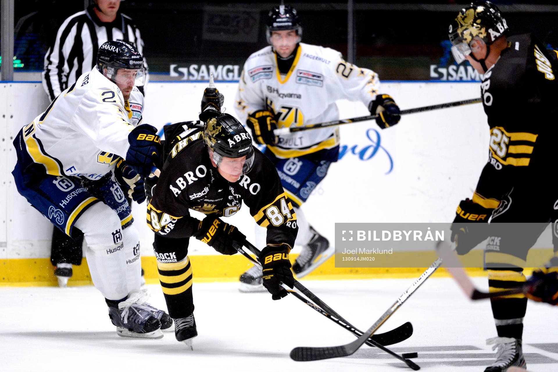 s Mattias Karlsson och AIK:s Patric Blomdahl