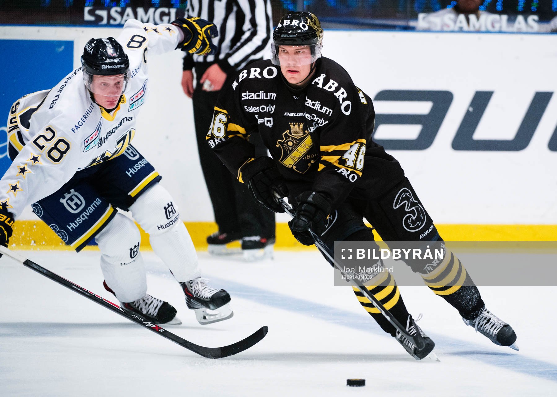 s Anton Bengtsson och AIK:s Teemu Ramstedt