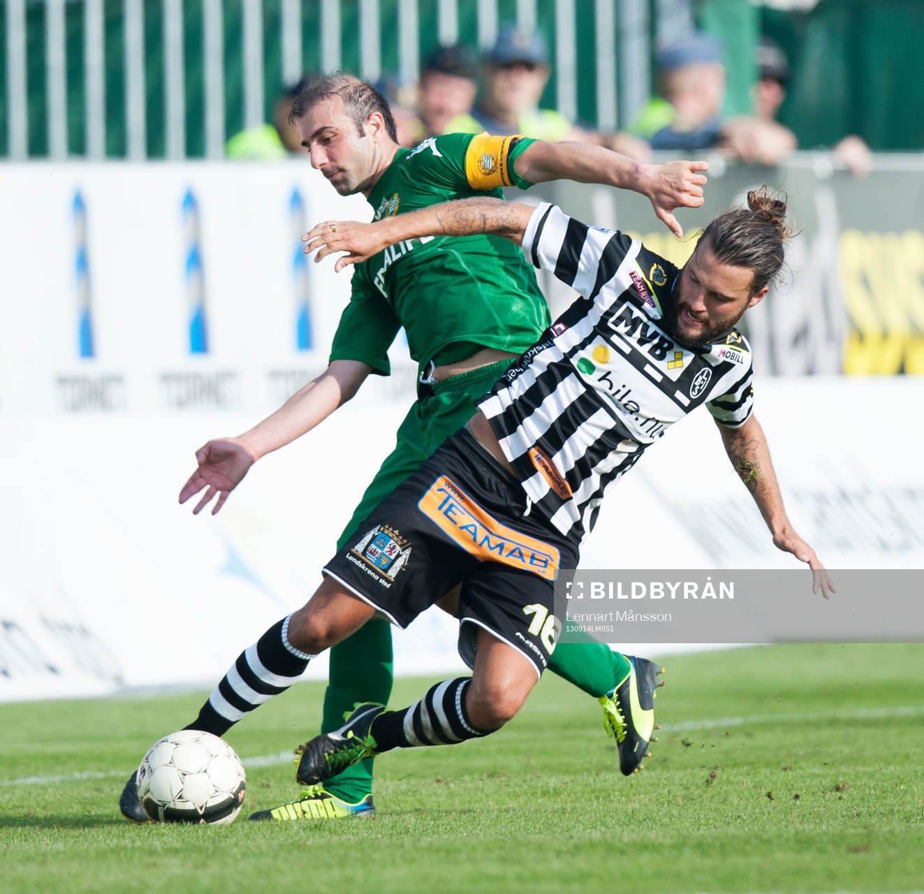 Patrik Åström, Landskrona och Kennedy Bikircioglu,