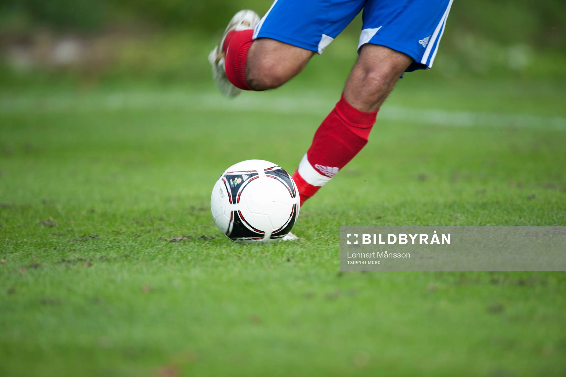 Småklubbsfotboll, idyllisk idrottsplats, Fot,