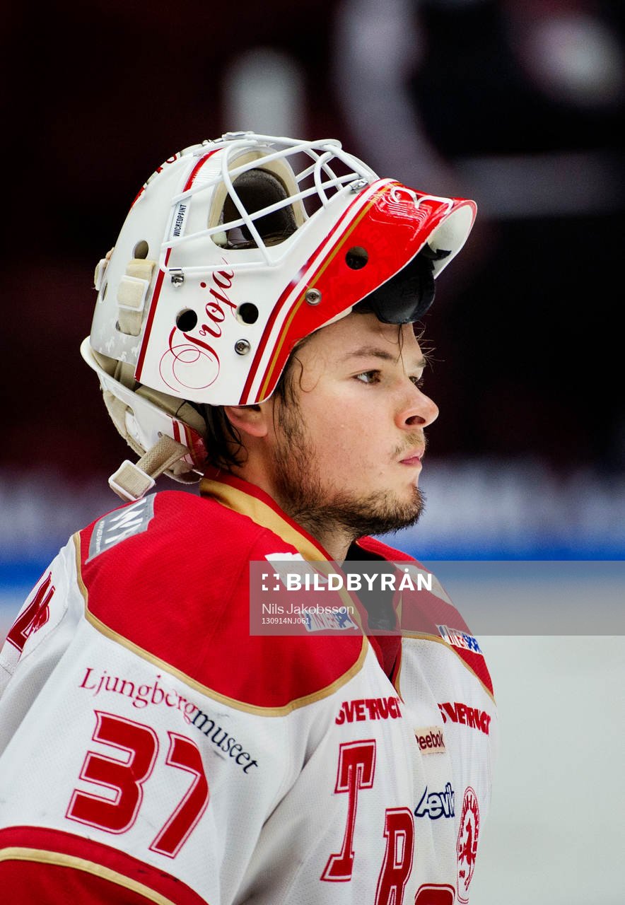 Troja Ljungbys målvakt Christoffer Bengtsson