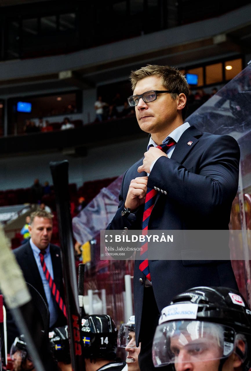 Malmö Redhawks assisterande tränare Björn Hellkvist