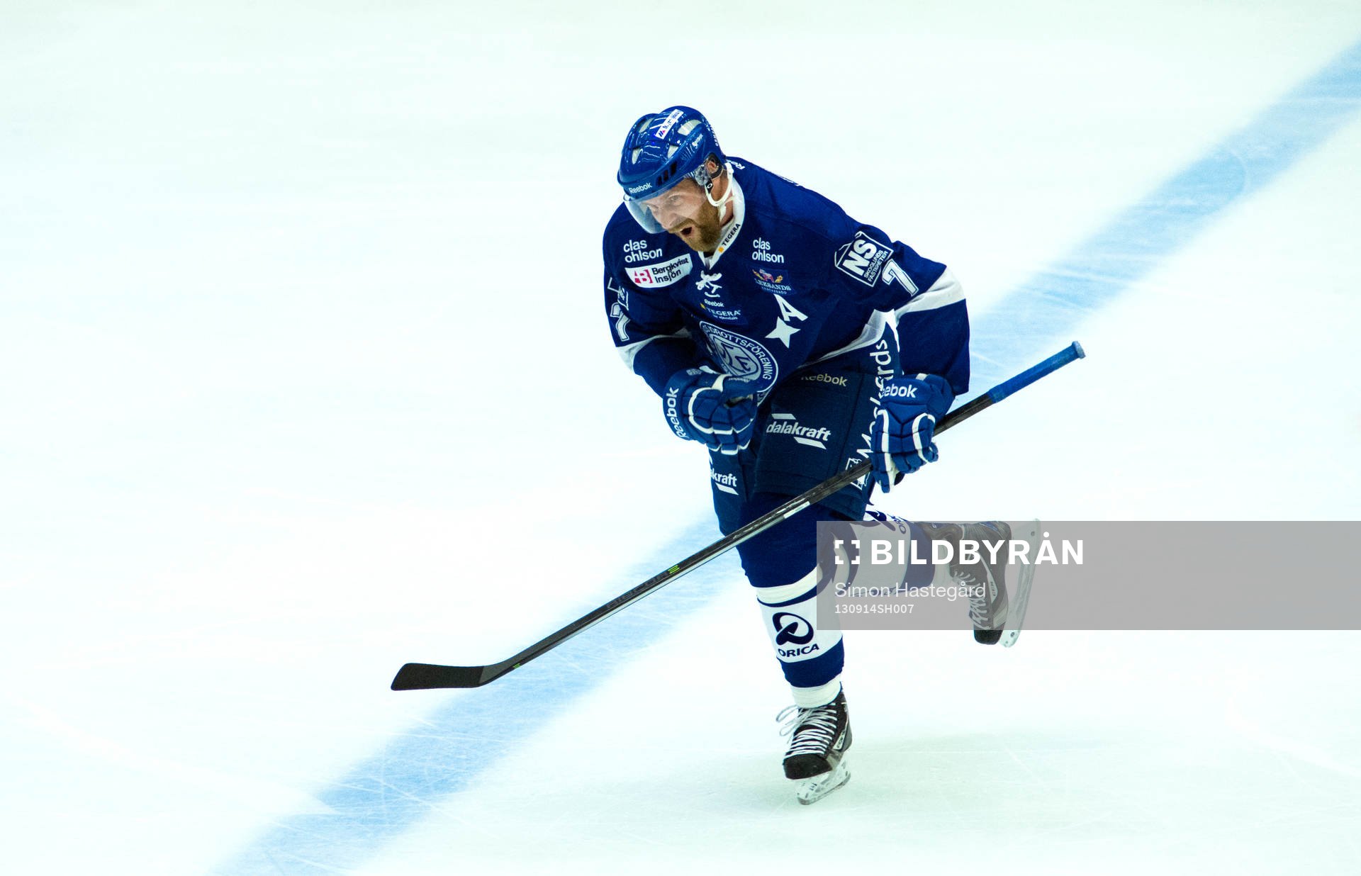 Johan Svedberg i Leksand jublar