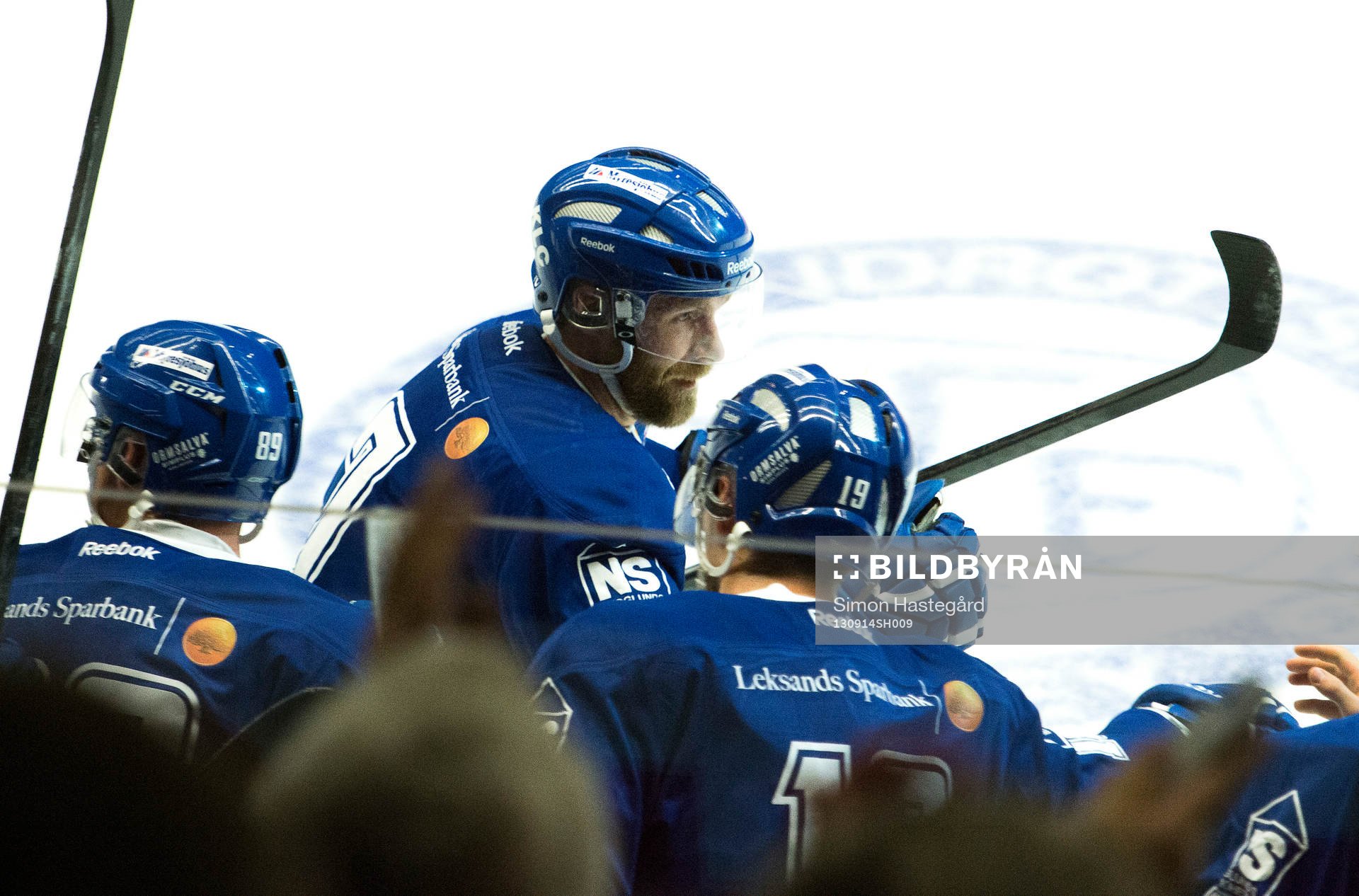 Leksands Johan Svedberg jublar