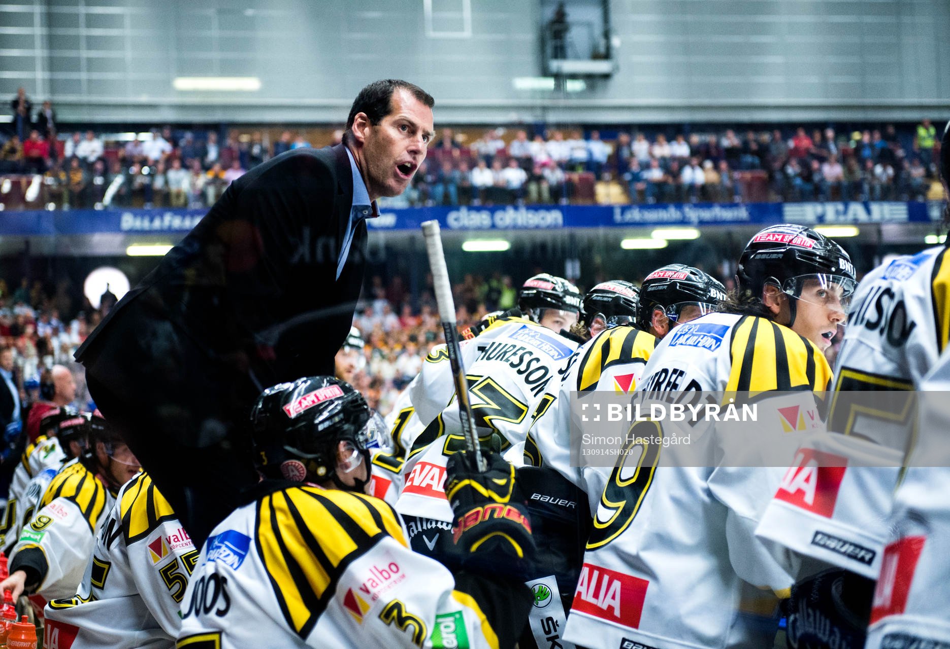 Jan Larsson, assisterade tränare för Brynäs