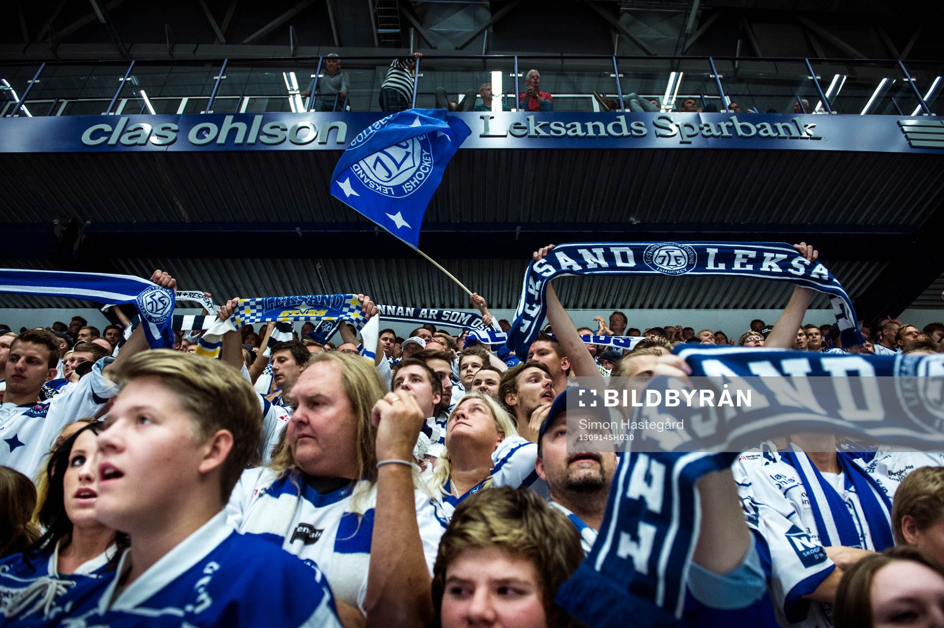 Dyster stämning bland Leksands supportrar