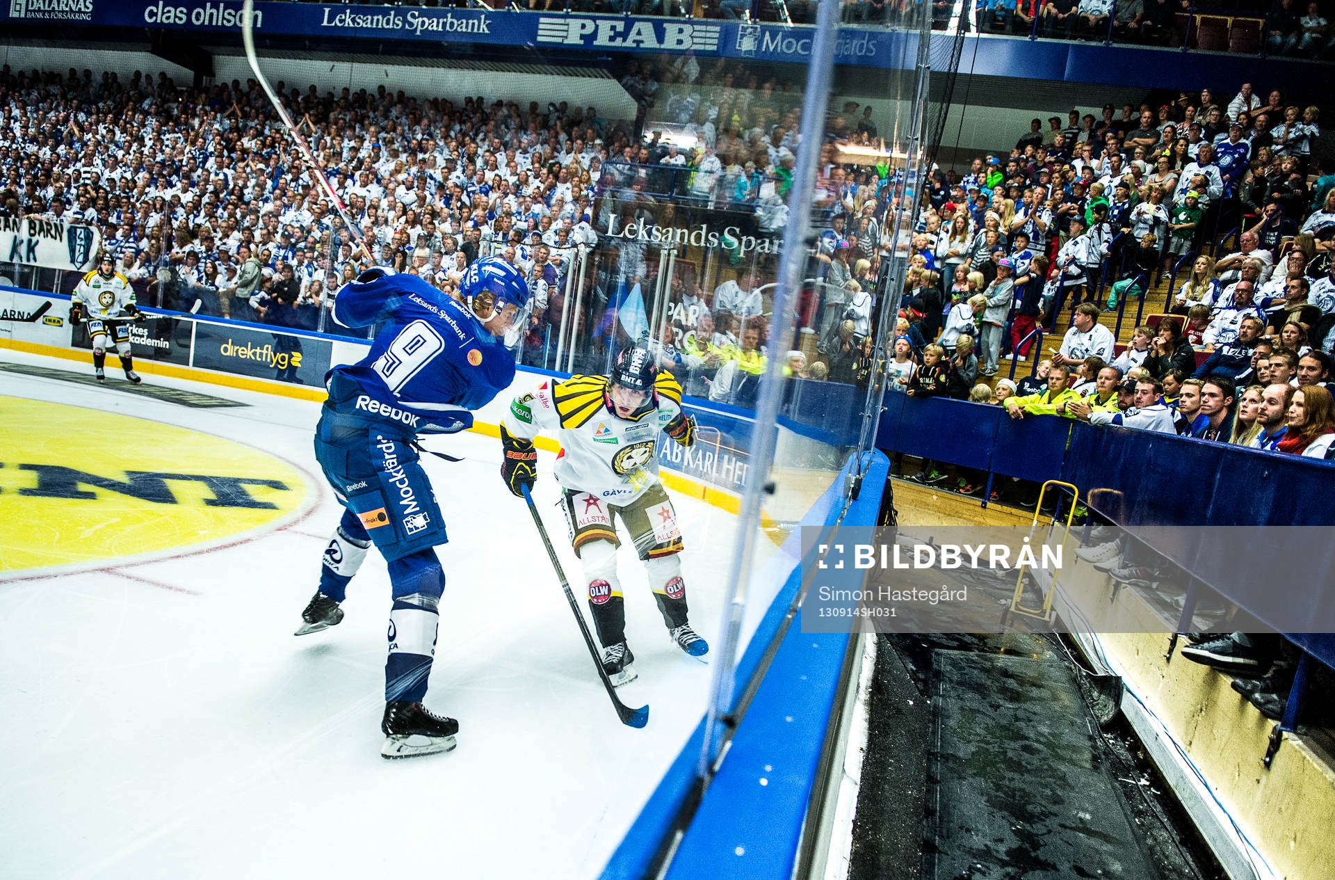 Leksands Jacob de la Rose och Brynäs Ryan Gunderson