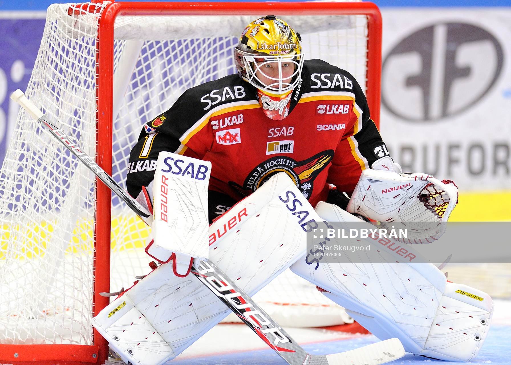 Luleås målvakt David Rautio