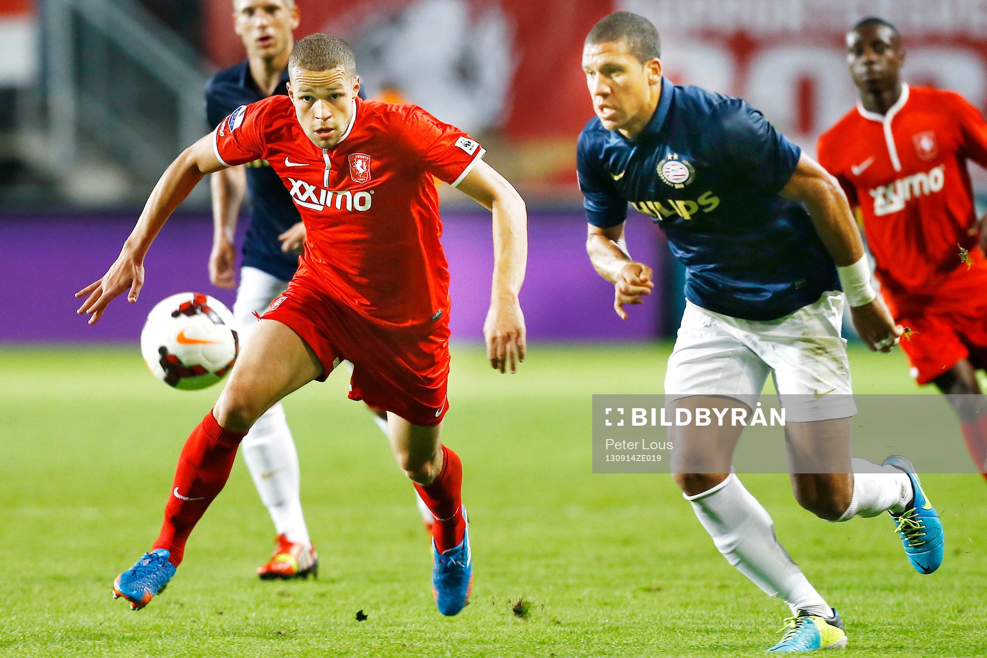 ENSCHEDE - FC Twente - PSV 2-2 ,  Voetbal Ere Divisie ,