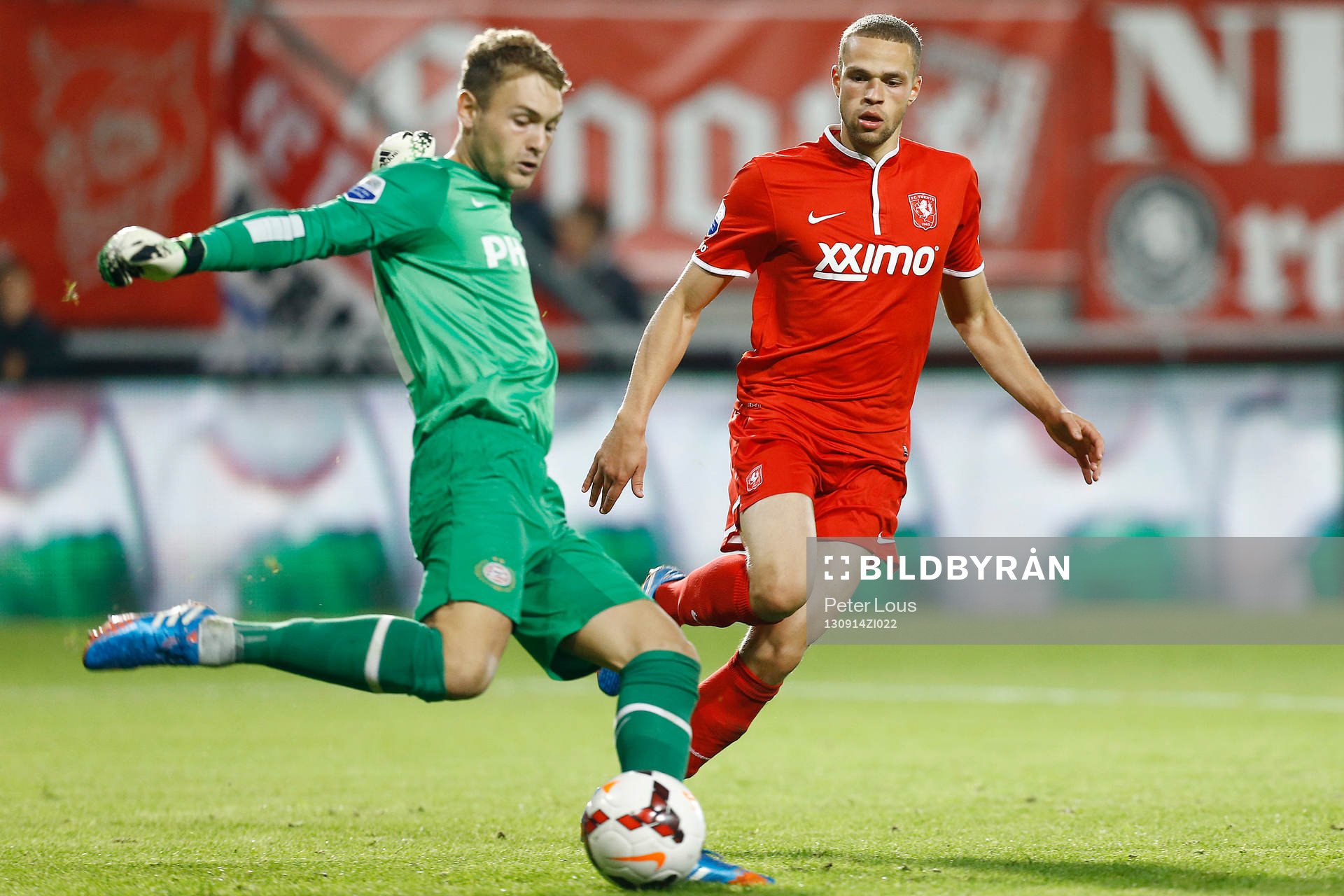 ENSCHEDE - FC Twente - PSV 2-2 ,  Voetbal Ere Divisie ,