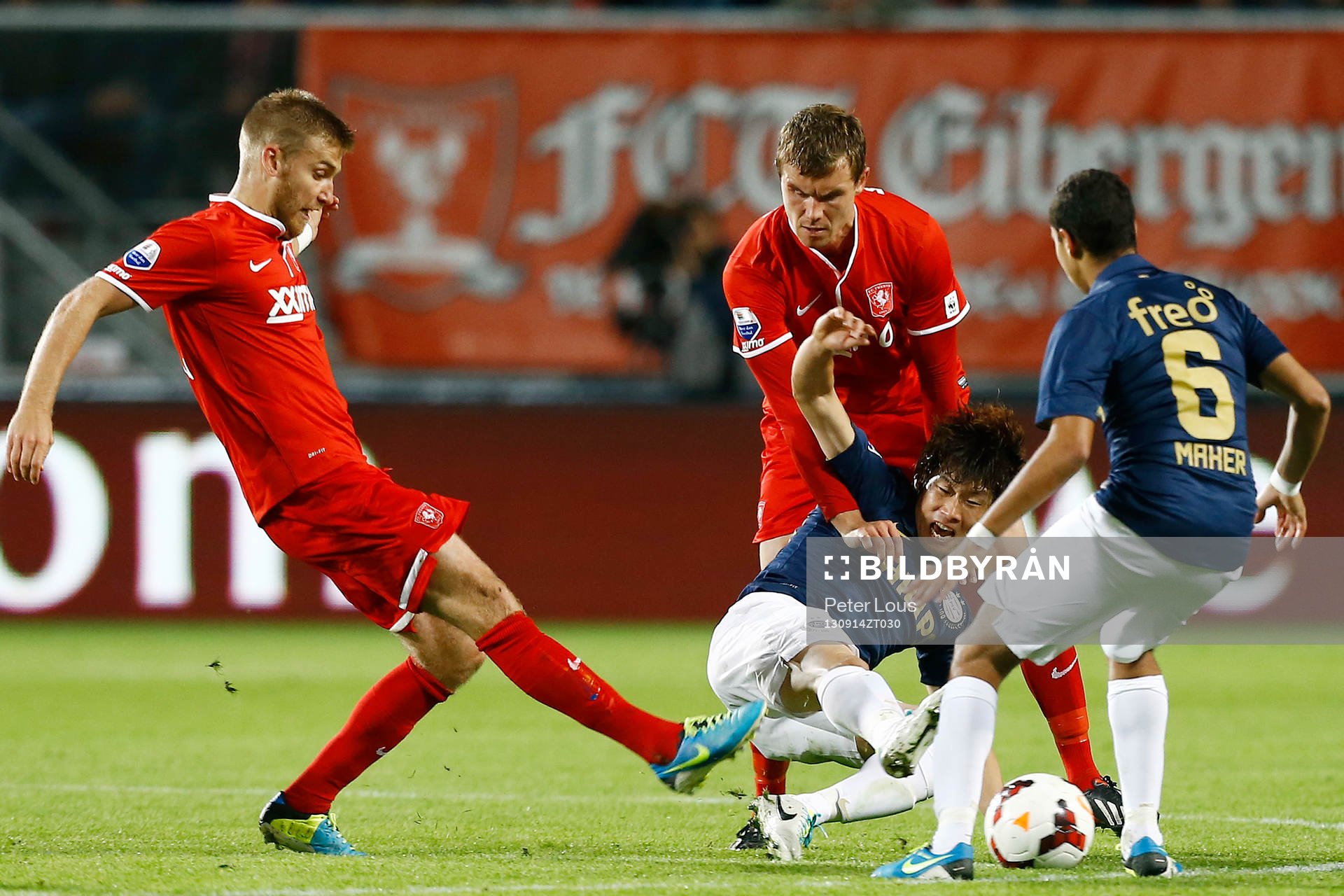 ENSCHEDE - FC Twente - PSV 2-2 ,  Voetbal Ere Divisie ,