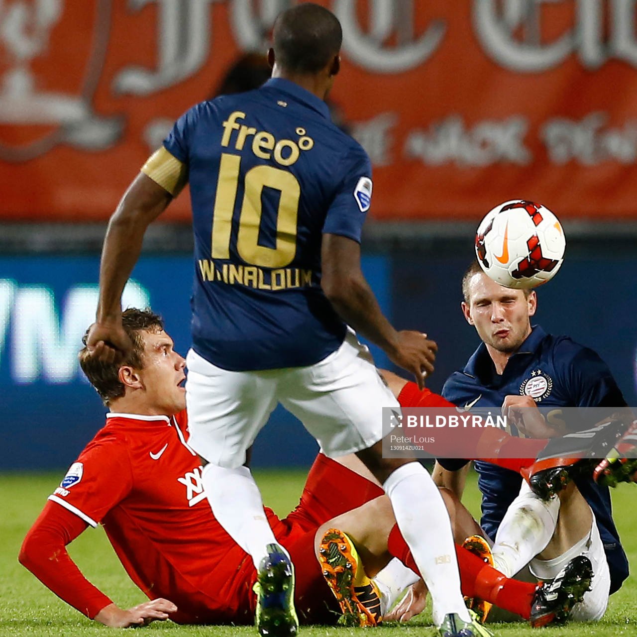 ENSCHEDE - FC Twente - PSV 2-2 ,  Voetbal Ere Divisie ,