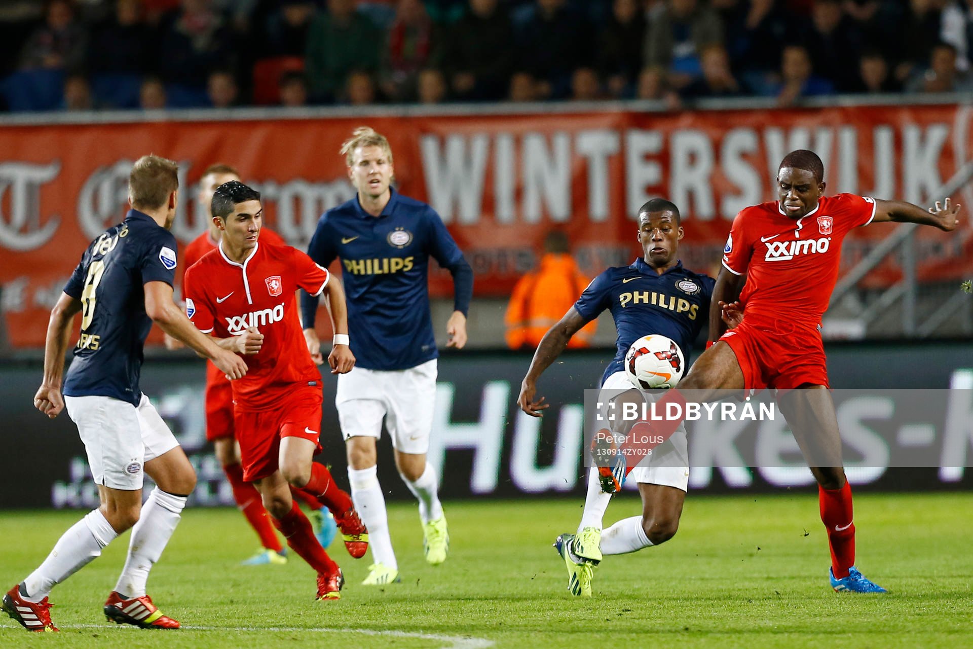 ENSCHEDE - FC Twente - PSV 2-2 ,  Voetbal Ere Divisie ,