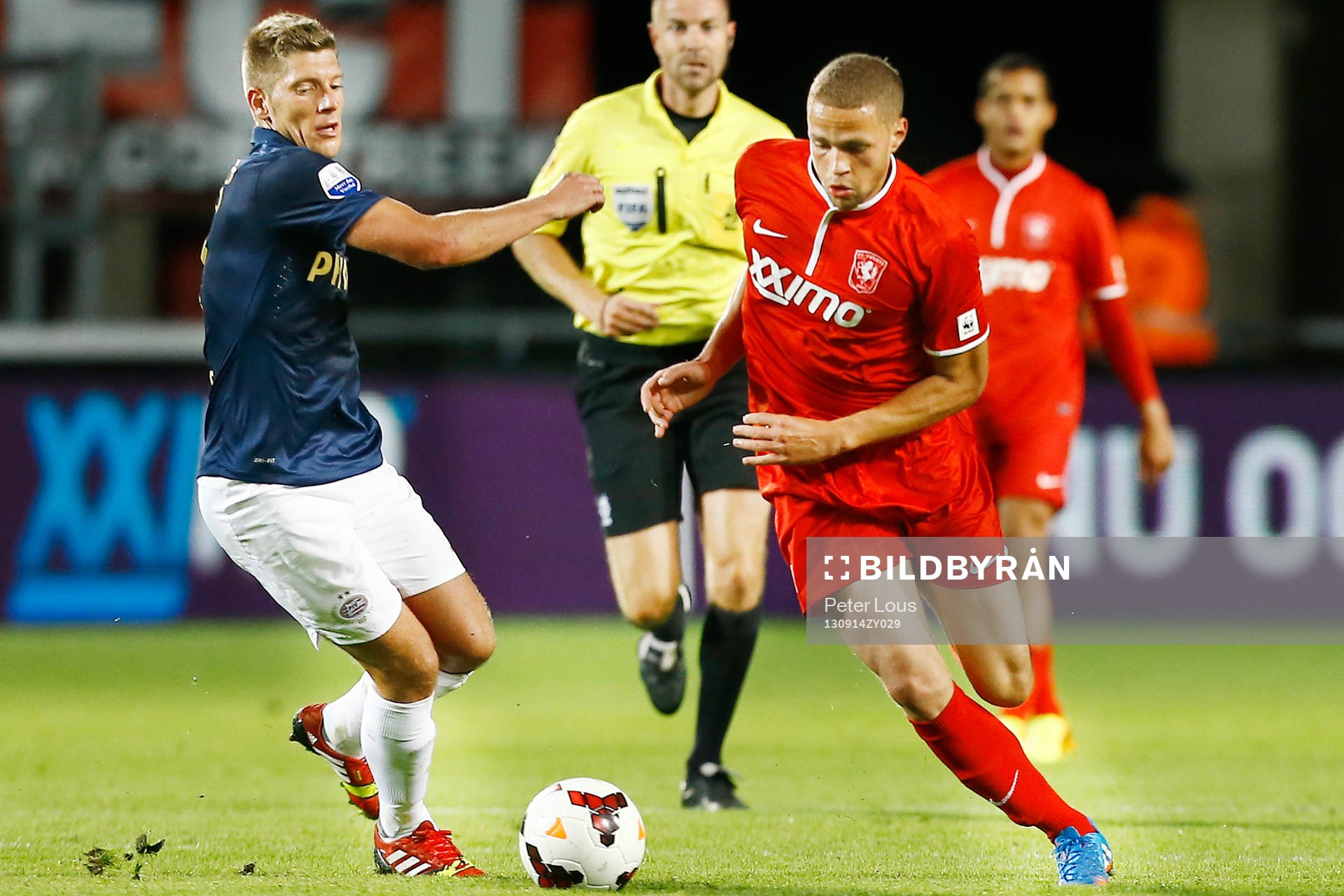 ENSCHEDE - FC Twente - PSV 2-2 ,  Voetbal Ere Divisie ,