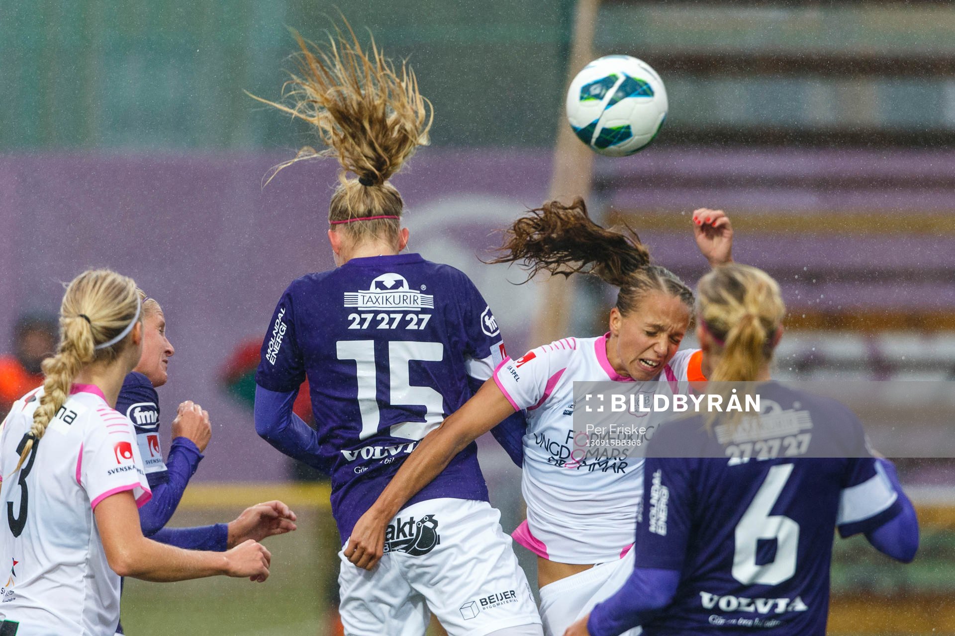 Jitex Leena Puranen och LdB Malmös Malin Levenstad i
